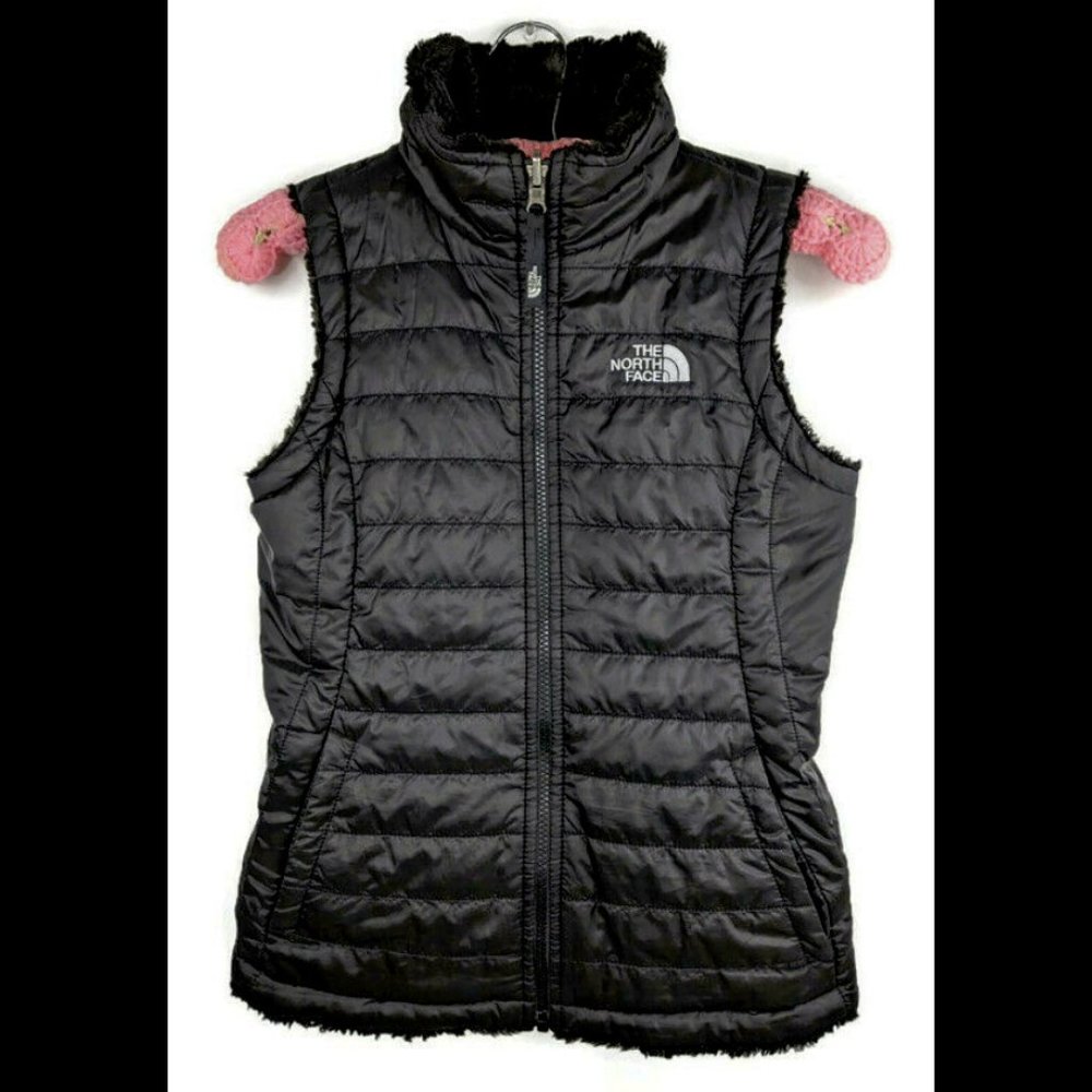 The North Face Girls M Mossbud Swirl Vest Black